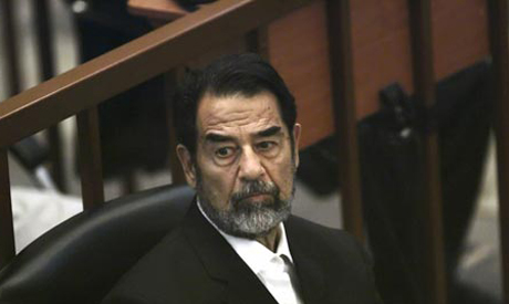 Former Iraqi despot Saddam Hussein
